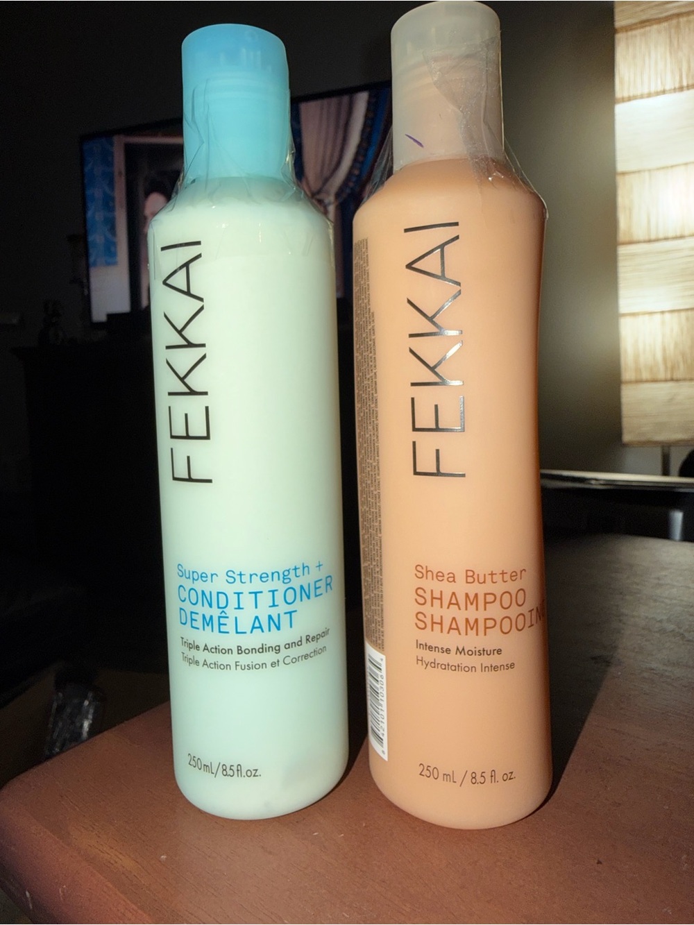 Fekkai Shea Butter Shampoo & Super Strength+ Conditioner. MSRP: $60